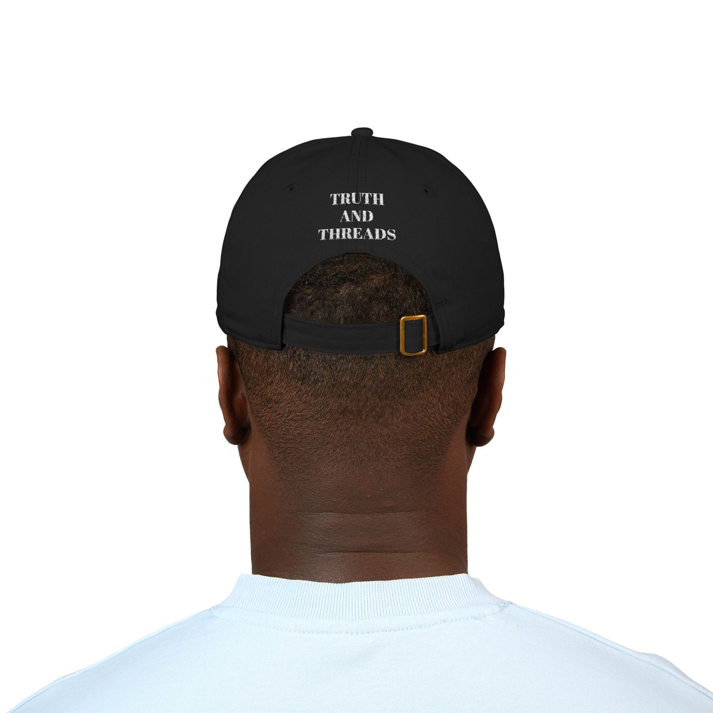 With Jesus We Always Win Baseball Cap - Eco-Friendly + Organic