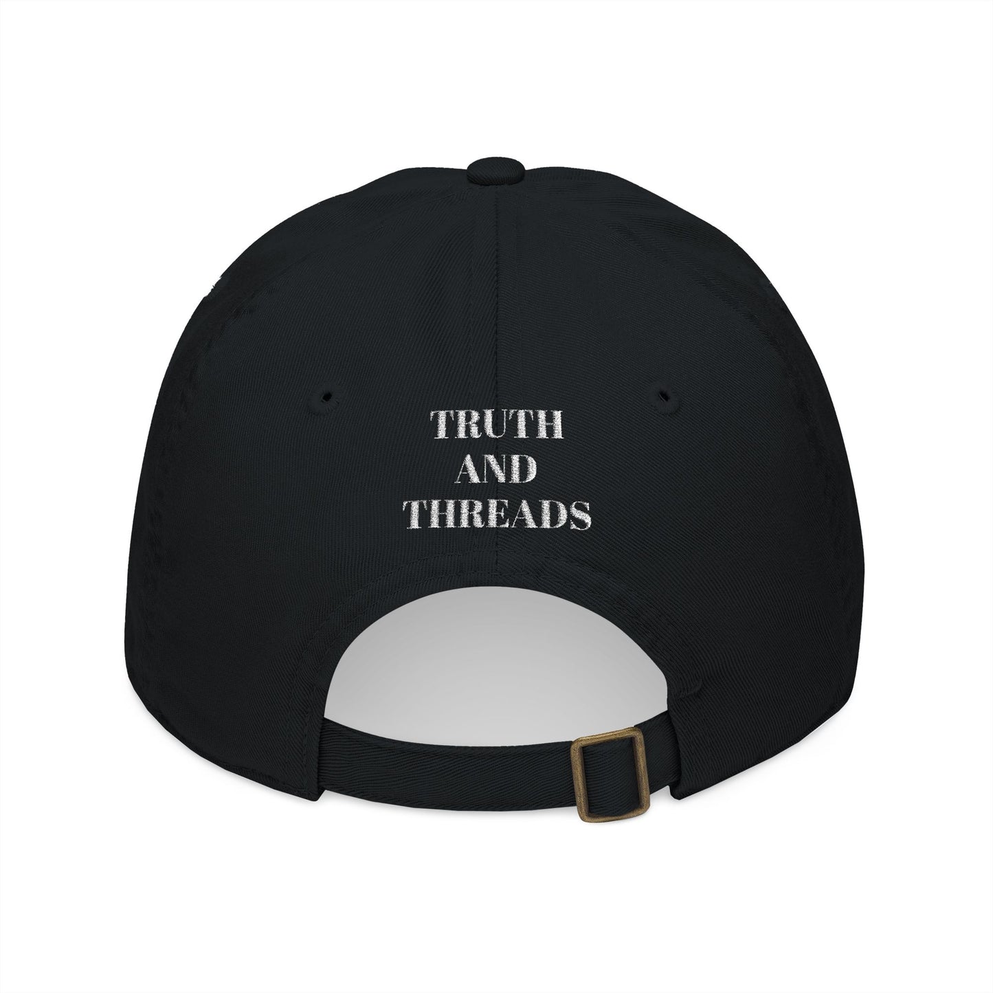 With Jesus We Always Win Baseball Cap - Eco-Friendly + Organic