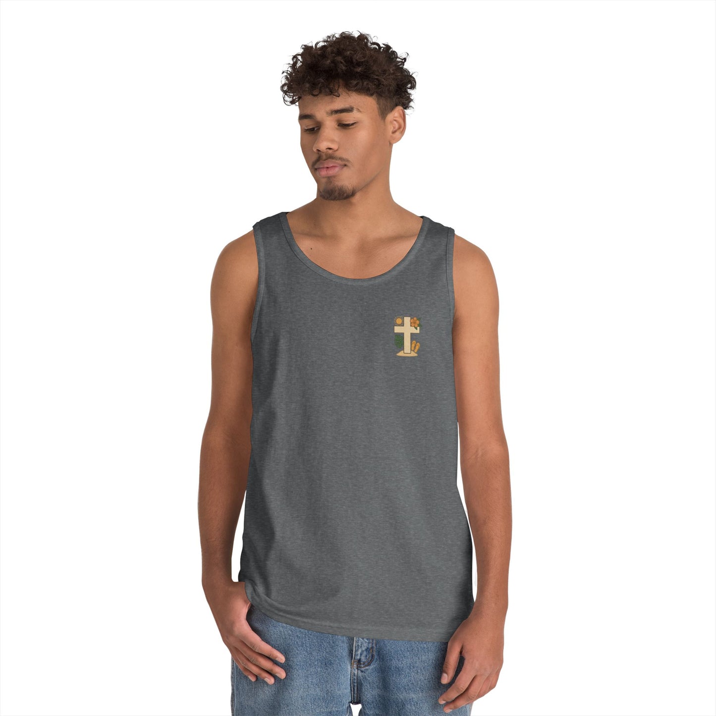 Stay Cool, Find a Pool, but Don’t Forget the Holy Spirit Tanktop