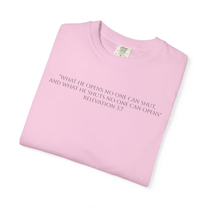 If God Blocked It, Stop Chasing It T-shirt