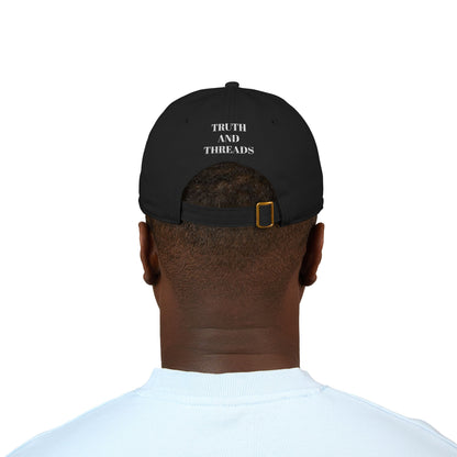 With Jesus We Always Win Baseball Cap - Eco-Friendly + Organic