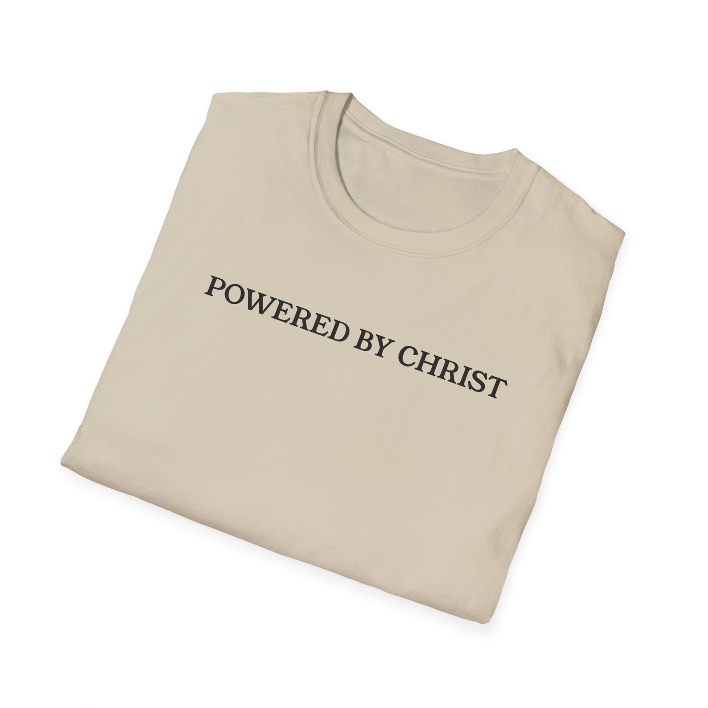 "Powered by Christ" T-Shirt