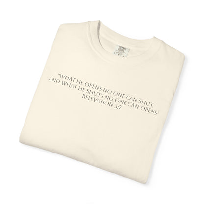 If God Blocked It, Stop Chasing It T-shirt