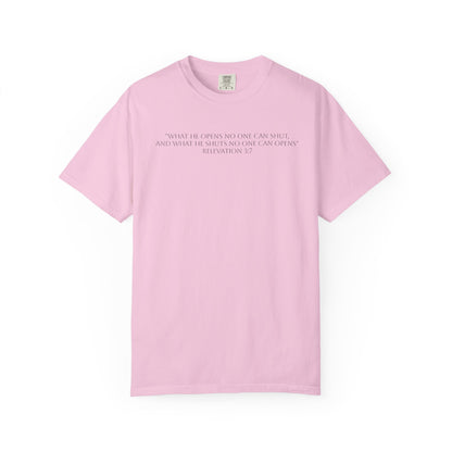 If God Blocked It, Stop Chasing It T-shirt