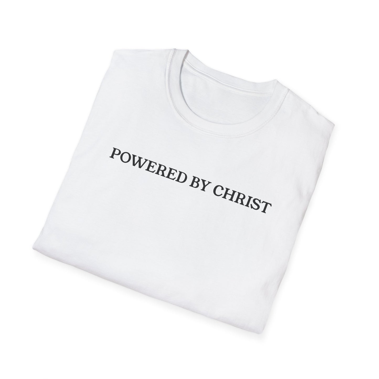 "Powered by Christ" T-Shirt
