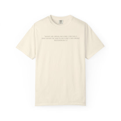 If God Blocked It, Stop Chasing It T-shirt