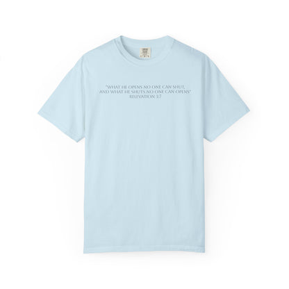 If God Blocked It, Stop Chasing It T-shirt