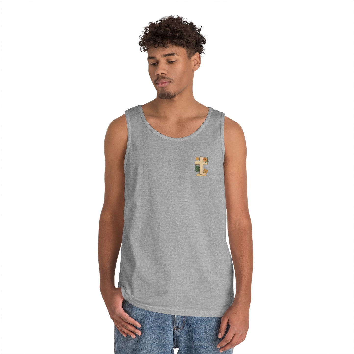 Stay Cool, Find a Pool, but Don’t Forget the Holy Spirit Tanktop