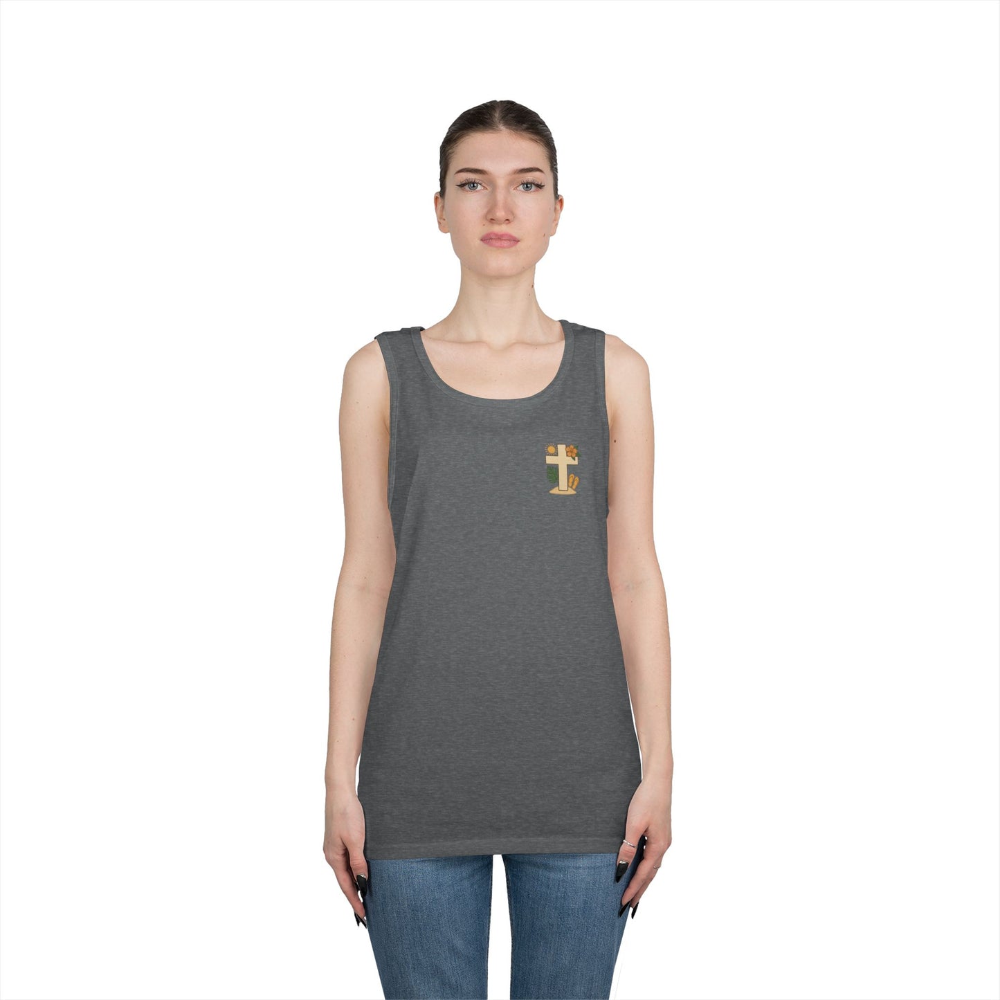 Stay Cool, Find a Pool, but Don’t Forget the Holy Spirit Tanktop
