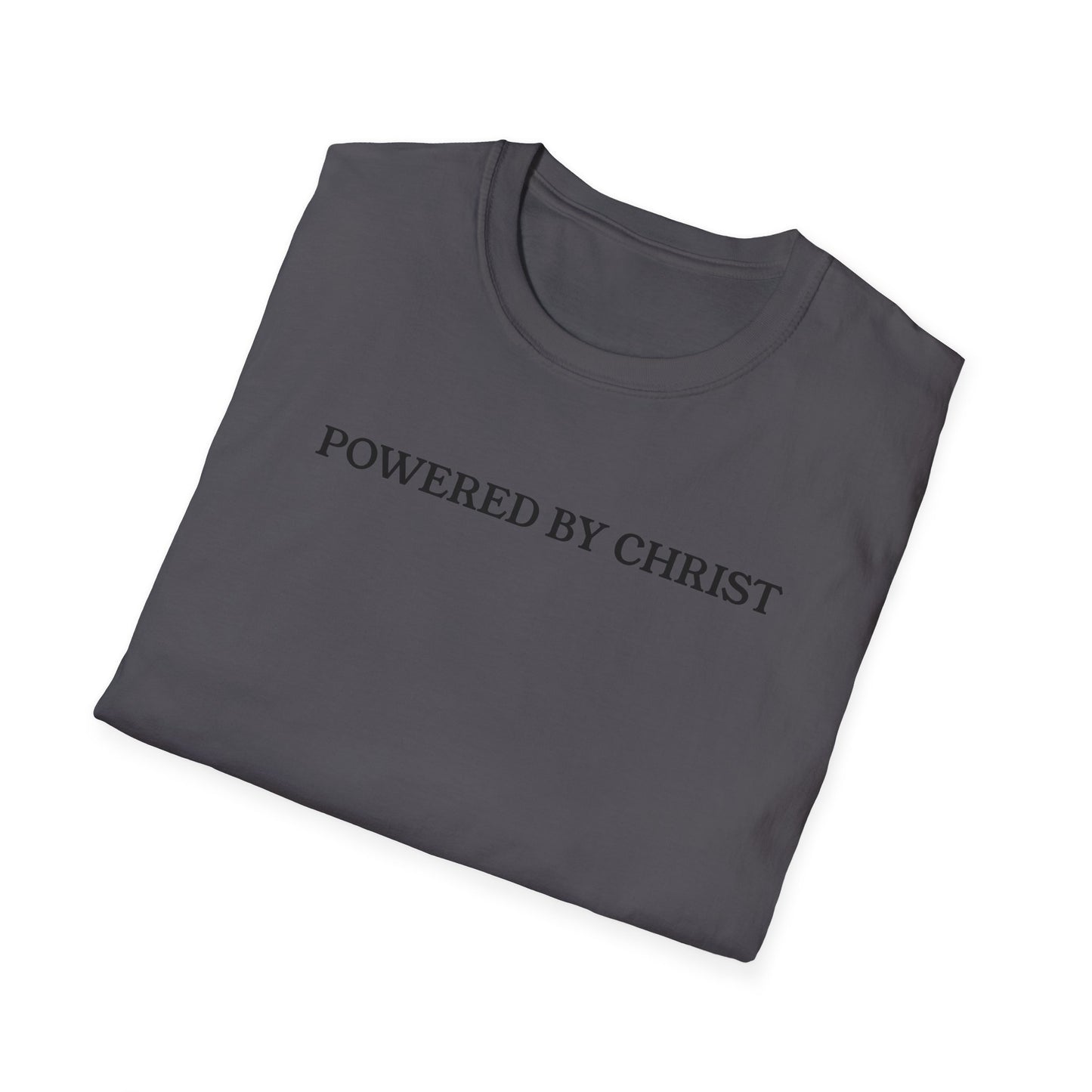 "Powered by Christ" T-Shirt