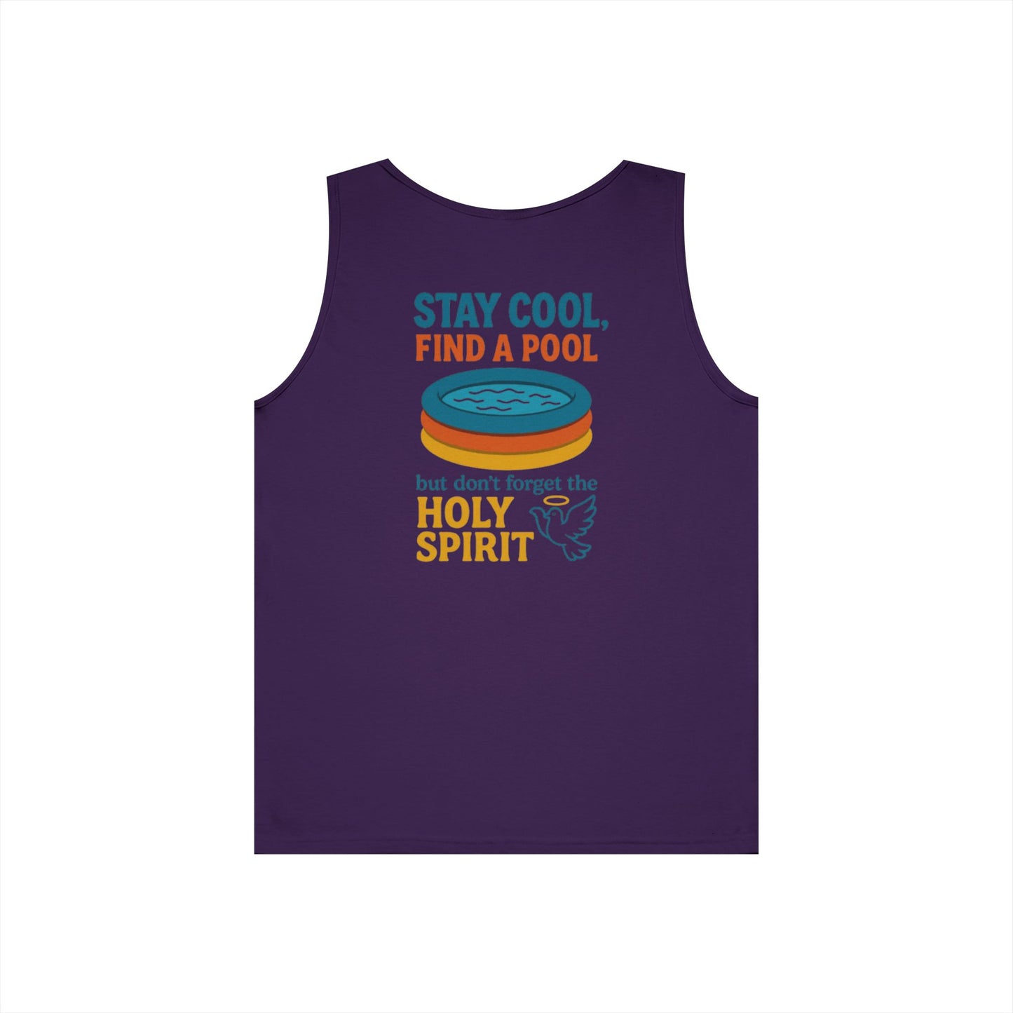 Stay Cool, Find a Pool, but Don’t Forget the Holy Spirit Tanktop