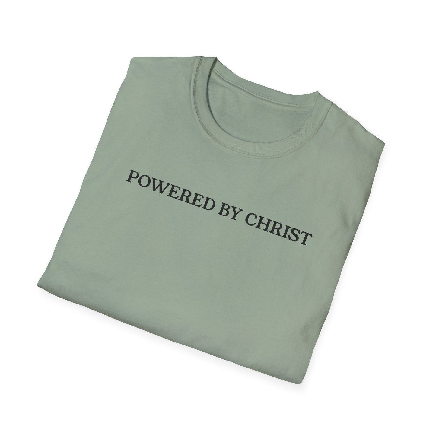 "Powered by Christ" T-Shirt