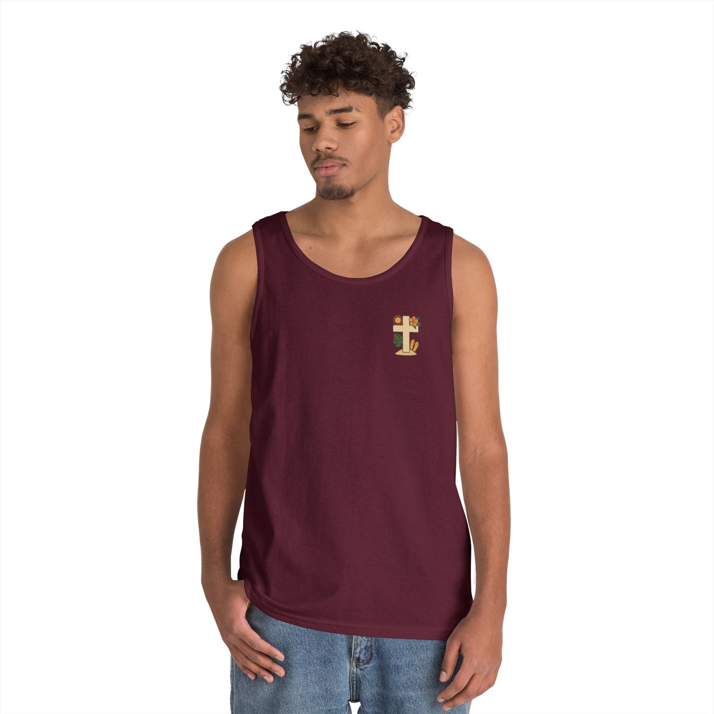 Stay Cool, Find a Pool, but Don’t Forget the Holy Spirit Tanktop