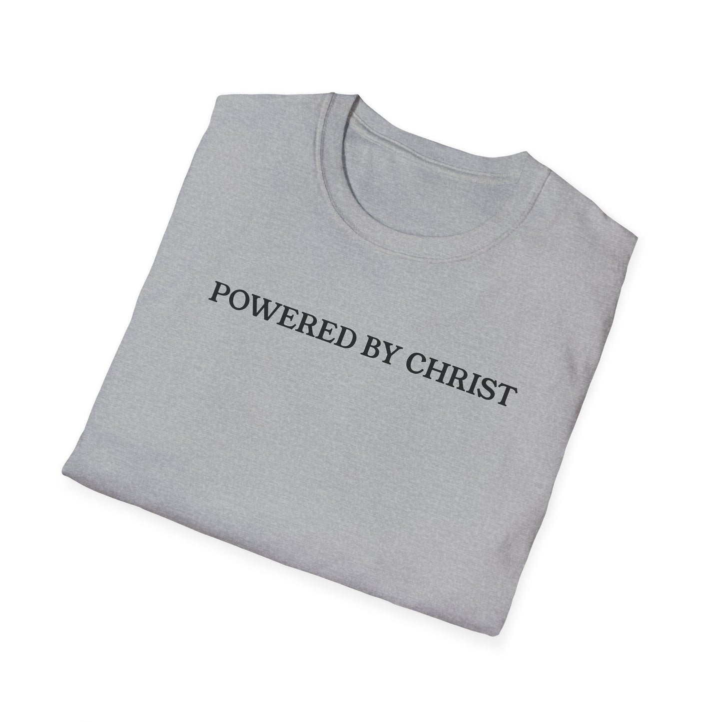 "Powered by Christ" T-Shirt