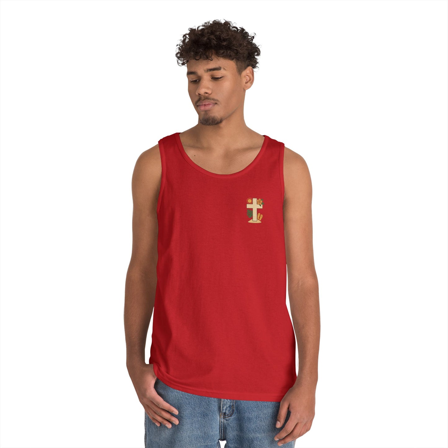 Stay Cool, Find a Pool, but Don’t Forget the Holy Spirit Tanktop