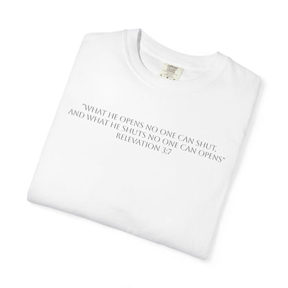 If God Blocked It, Stop Chasing It T-shirt