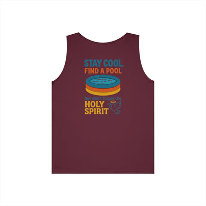 Stay Cool, Find a Pool, but Don’t Forget the Holy Spirit Tanktop