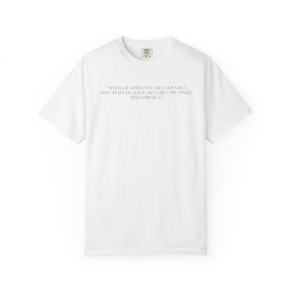 If God Blocked It, Stop Chasing It T-shirt