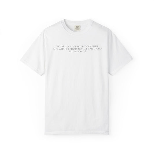 If God Blocked It, Stop Chasing It T-shirt