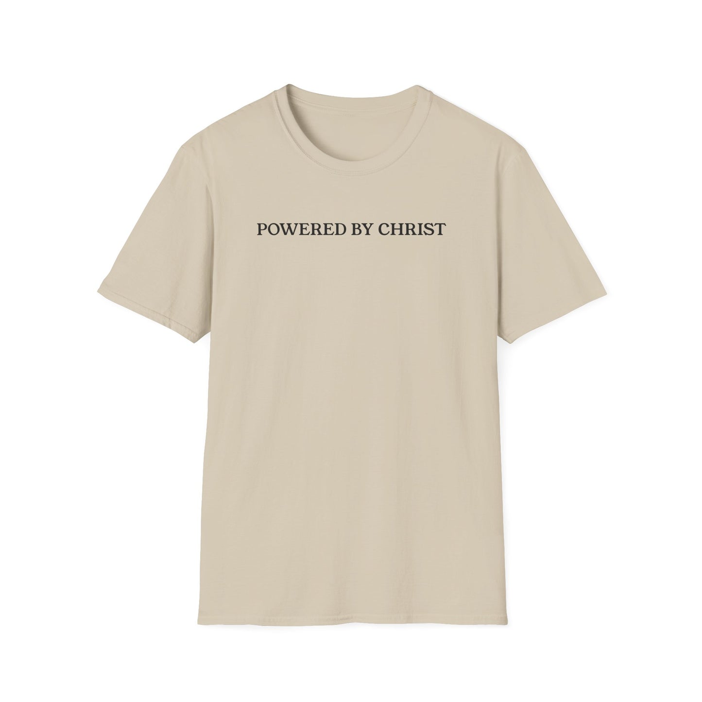 "Powered by Christ" T-Shirt